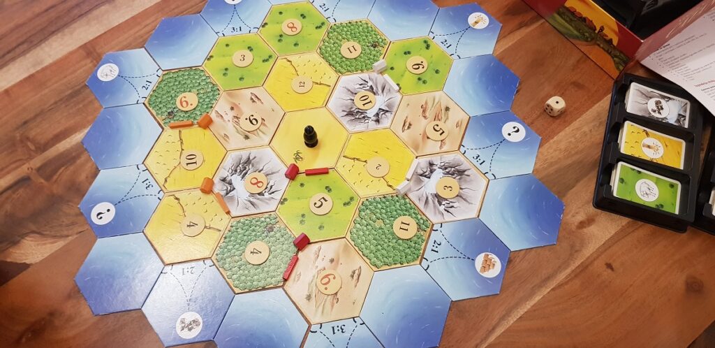 settlers of catan board