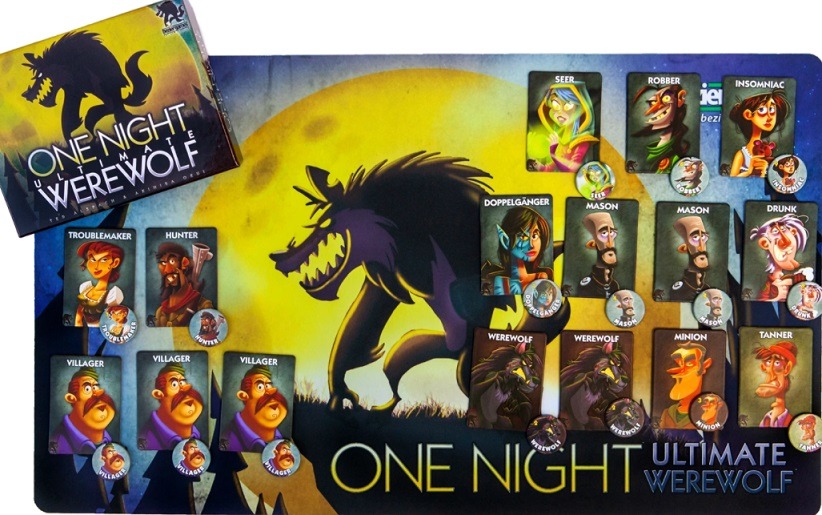 Best Party Board Games For Adults one night ultimate werewolf