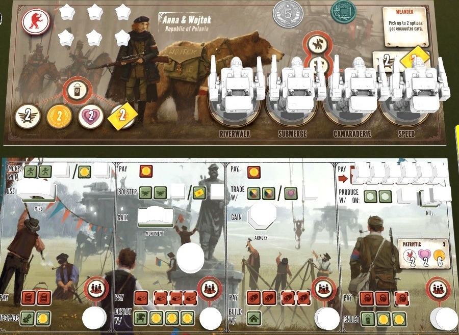 scythe board game review mats