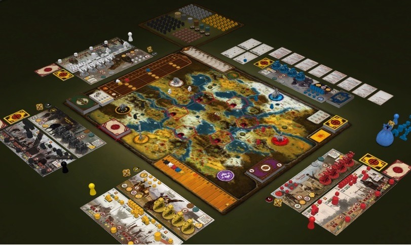 Scythe vs Terraforming Mars scythe-board