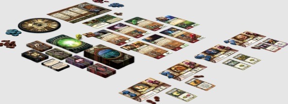 Best Halloween Horror Board Games elder sign layout overview