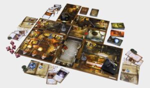 Best Halloween Board Games mansions of madness layout overview
