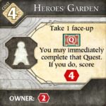 Lords of Waterdeep - Dungeons and Dragons Board Game heroes garden building