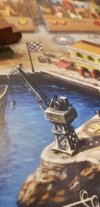 a crane in port of santiago de cuba board game review