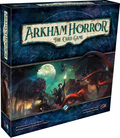 Best Adventure Board Games Arkham Horror the Card Game box