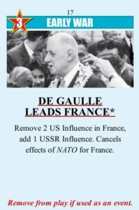 Twilight Struggle Review Board Game and Video Game de gaulle card