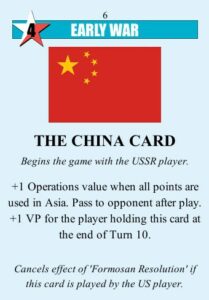 Twilight Struggle Review Board Game and Video Game china card