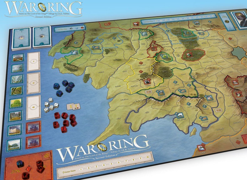 Best Adventure Board Games War of the Ring Second Edition Board