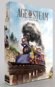 Best Train Board Games age of steam box