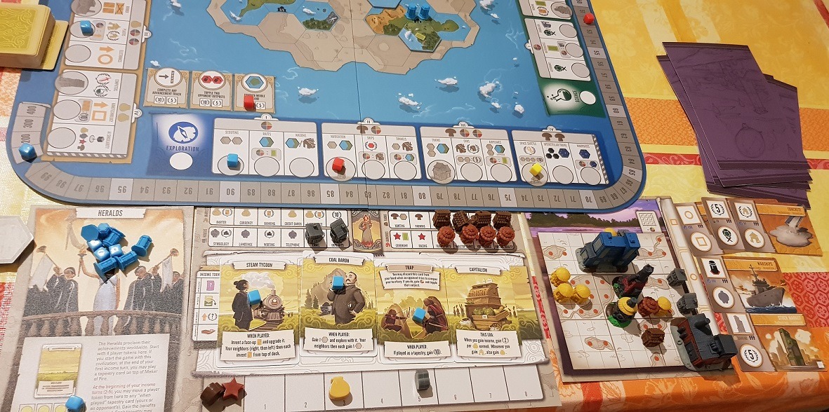 Tapestry Board Game Review Main View