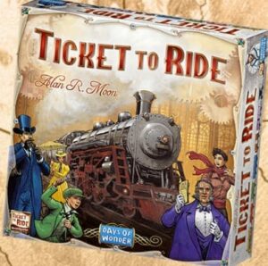 Best Train Board Games ticket to ride box