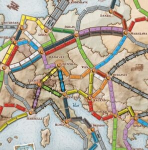 Best Train Board Games ticket to ride europe