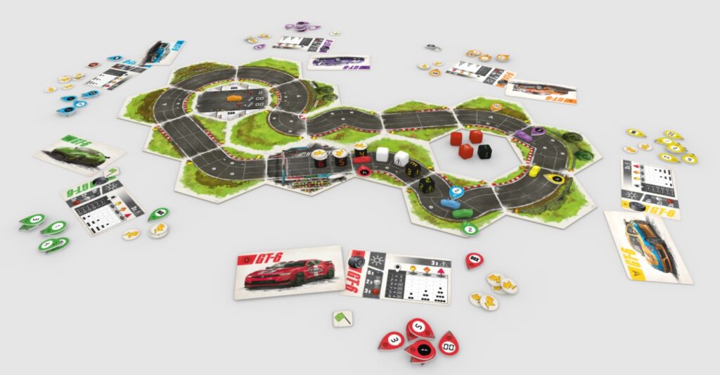 Best Auto Racing Board Games rallyman gt layout