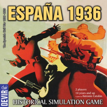 Best Civil War Board Games espana 1936 box