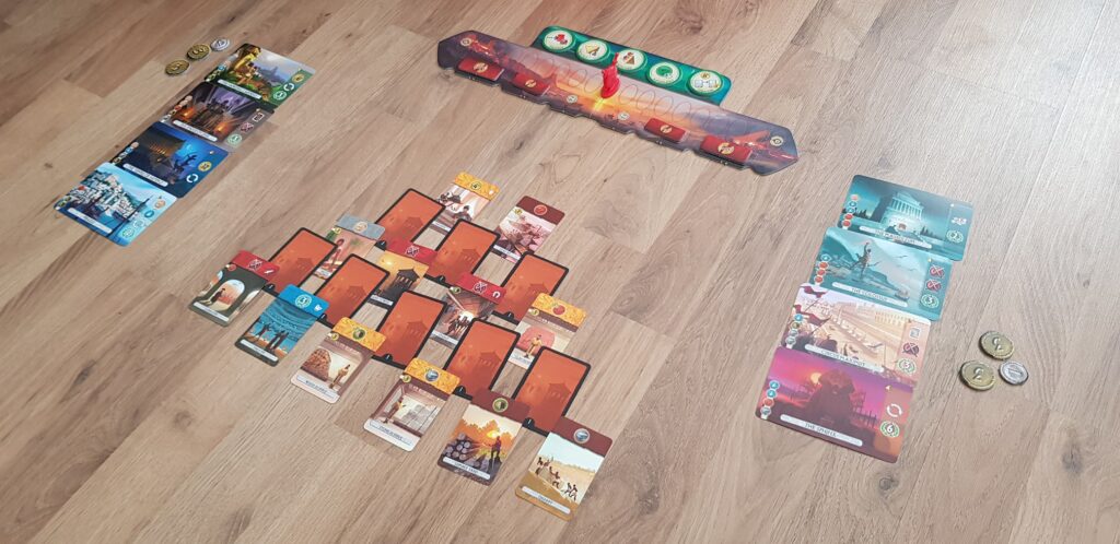 7 wonders duel review setup