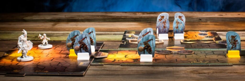 Best Adventure Board Games Gloomhaven Scanario layout