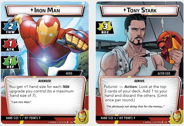 Best Solo Board Games Marvel Champions Iron Man