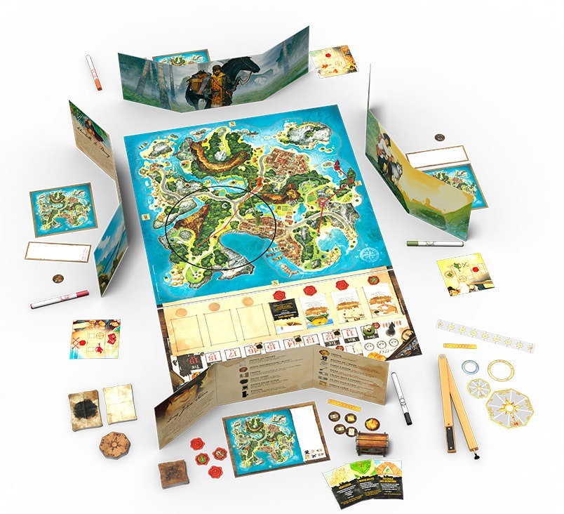 Top 10 Christmas Board Games Treasure Island Setup