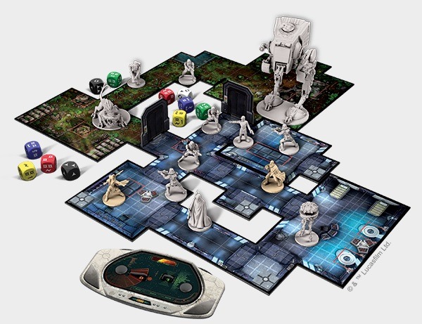 Best Adventure Board Games Star Wars Imperial Assault Layout Overview