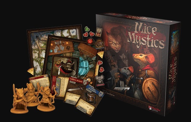 best dungeon crawler board games mice mystics box