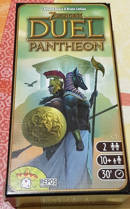 7 Wonders: Duel Pantheon Expansion Review - Board Game Quest