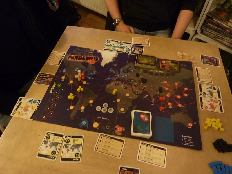 Most Popular Board Games Pandemic Board Overview