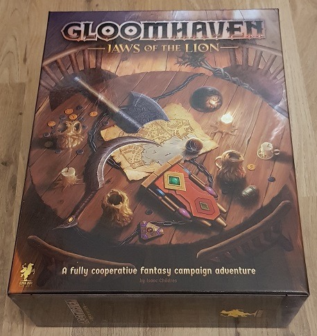 gloomhaven jaws of the lion review box