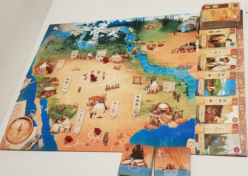 Lewis & Clark Board Game Review Layout Overview