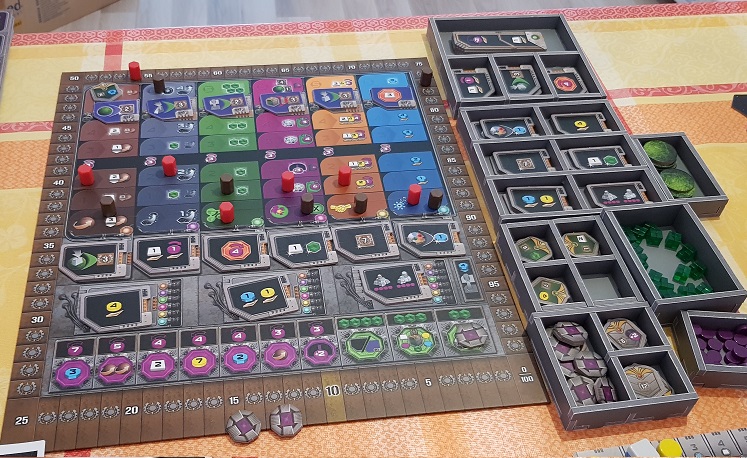 gaia project board game review tech track and components