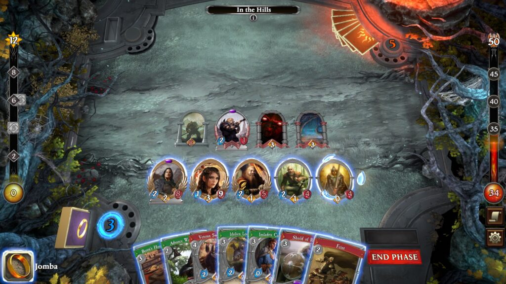 Lord of the rings store adventure card game switch