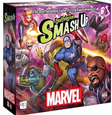 best marvel board games marvel smash up box