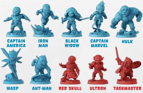 best marvel board games marvel united miniatures