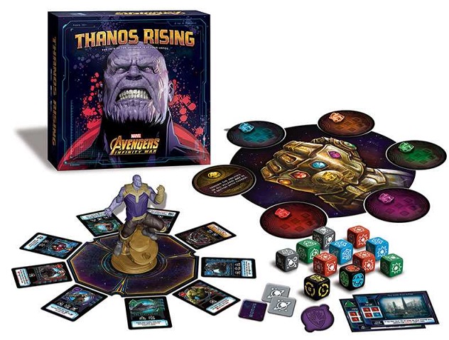 best marvel board games thanos rising components