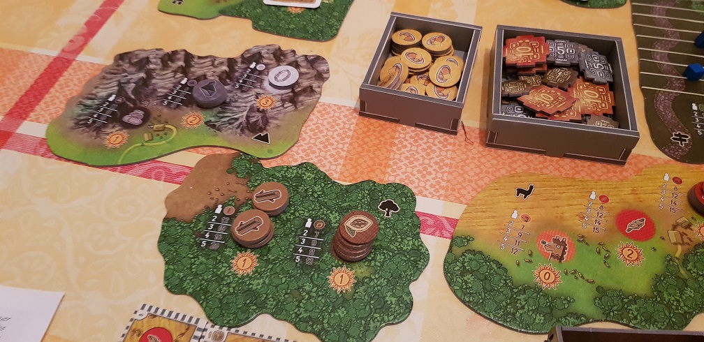 Altiplano Board Game Review Action Spaces