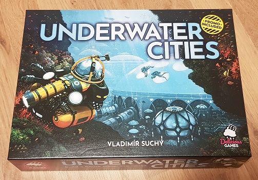 Underwater Cities Board Game Review Box