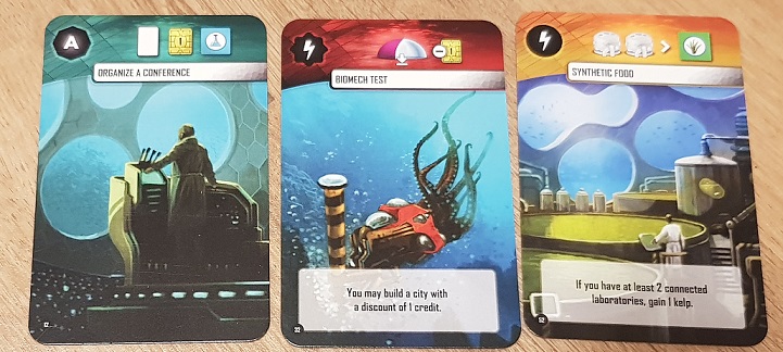 Underwater Cities Board Game Review Cards