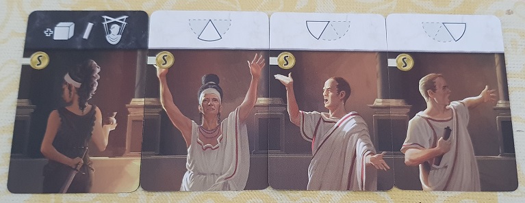 7 Wonders Duel Agora Expansion Review Senator Cards