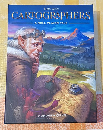 Cartographers Board Game Review Box