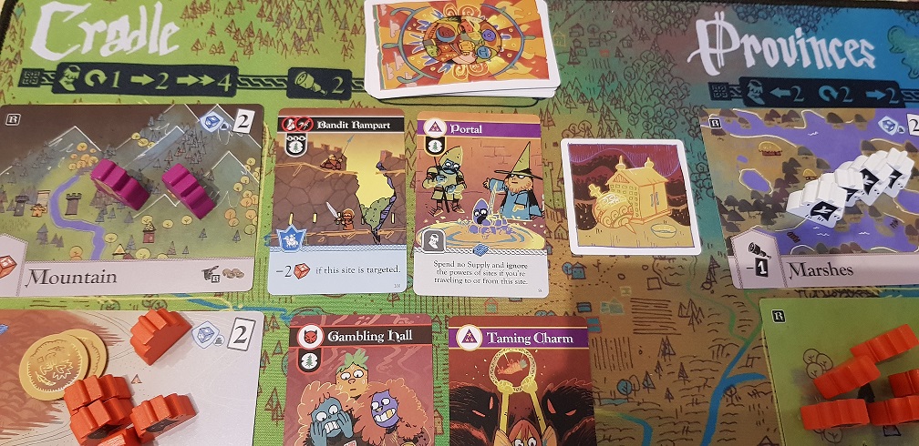 Oath Board Game Review Mountain Site Cards