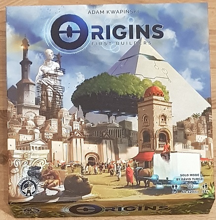 Origins First Builders Board Game Review Box