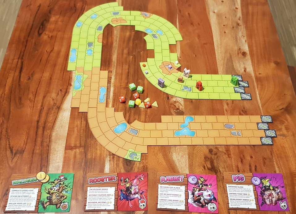 Bayou Bash Board Game Review Board Overview