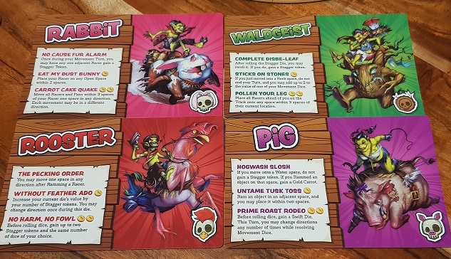 Bayou Bash Board Game Review Characters