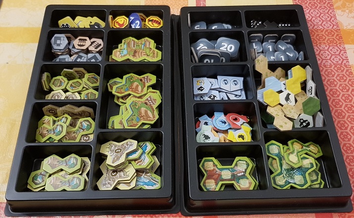 Ark Nova Board Game Review Trays