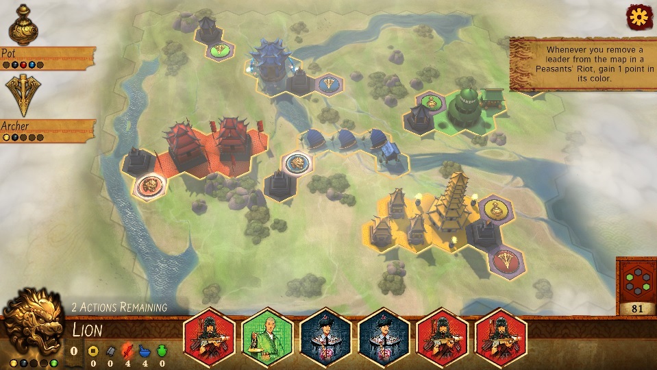 yellow yangtze digital board game review gameplay screenshot