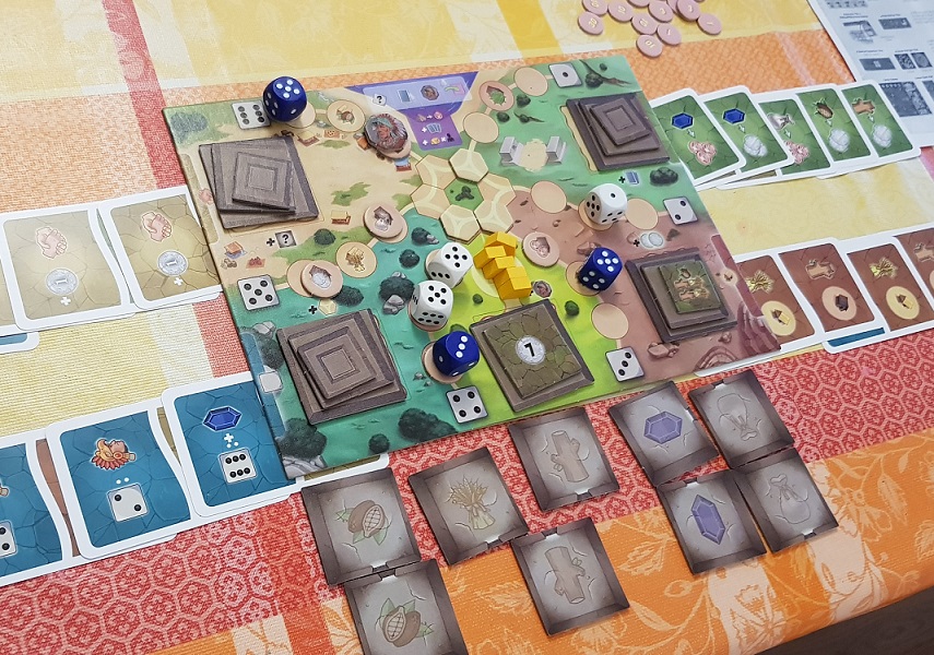 Santa Maria Board Game Review Maya Board