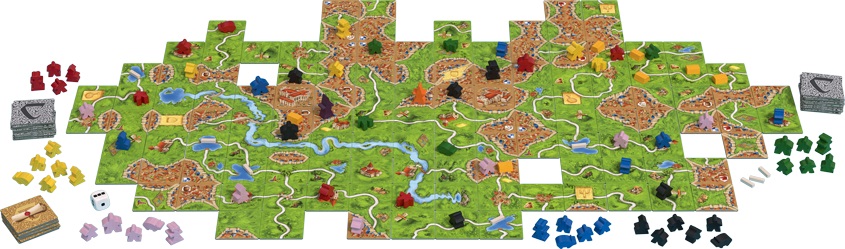 Best Tile Placement Board Games Carcassonne