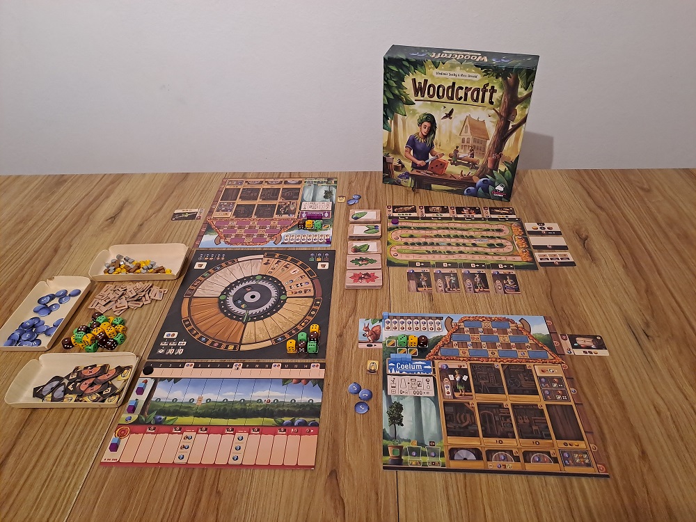 Woodcraft Board Game Review Table Overview