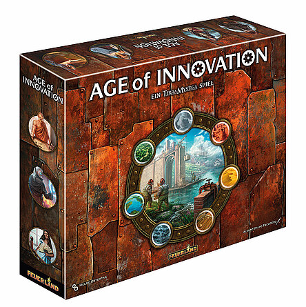 Age of Innovation Board Game Review Box
