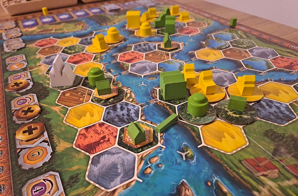 Age of Innovation Board Game Review Map Overview