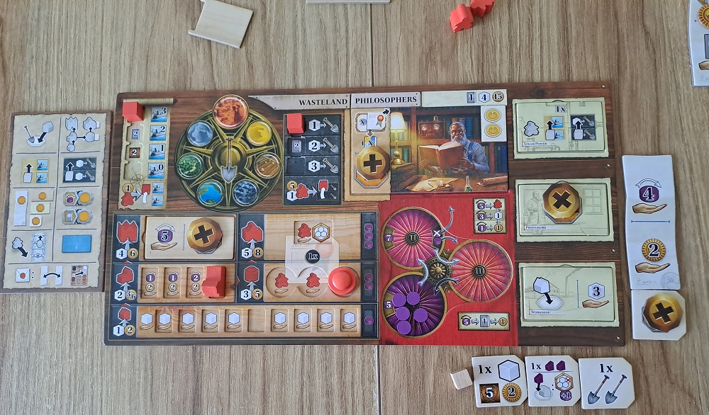 Age of Innovation Board Game Review Player Board